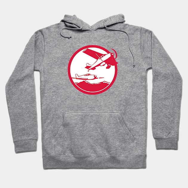 Planes in the Sky Hoodie by Jetmike